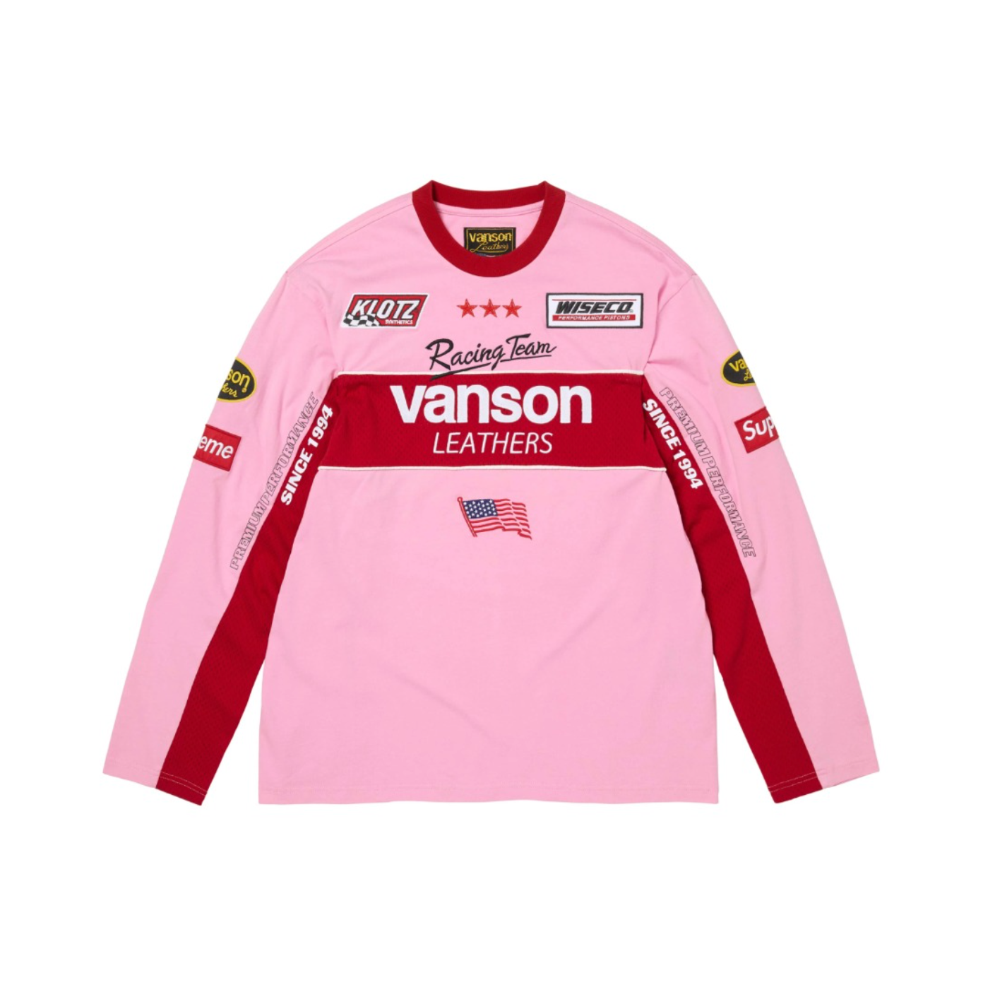 PLAYERA SUPREME X VANSON LEATHERS