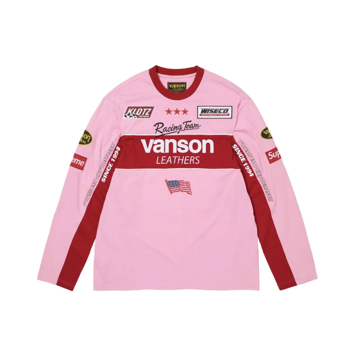 PLAYERA SUPREME X VANSON LEATHERS
