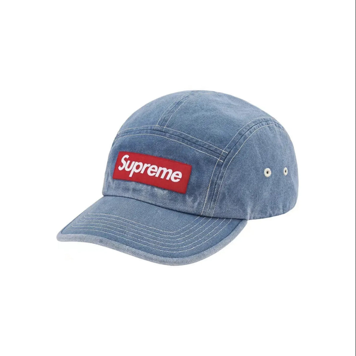 GORRA SUPREME WASHED CHINO TWILL CAMP