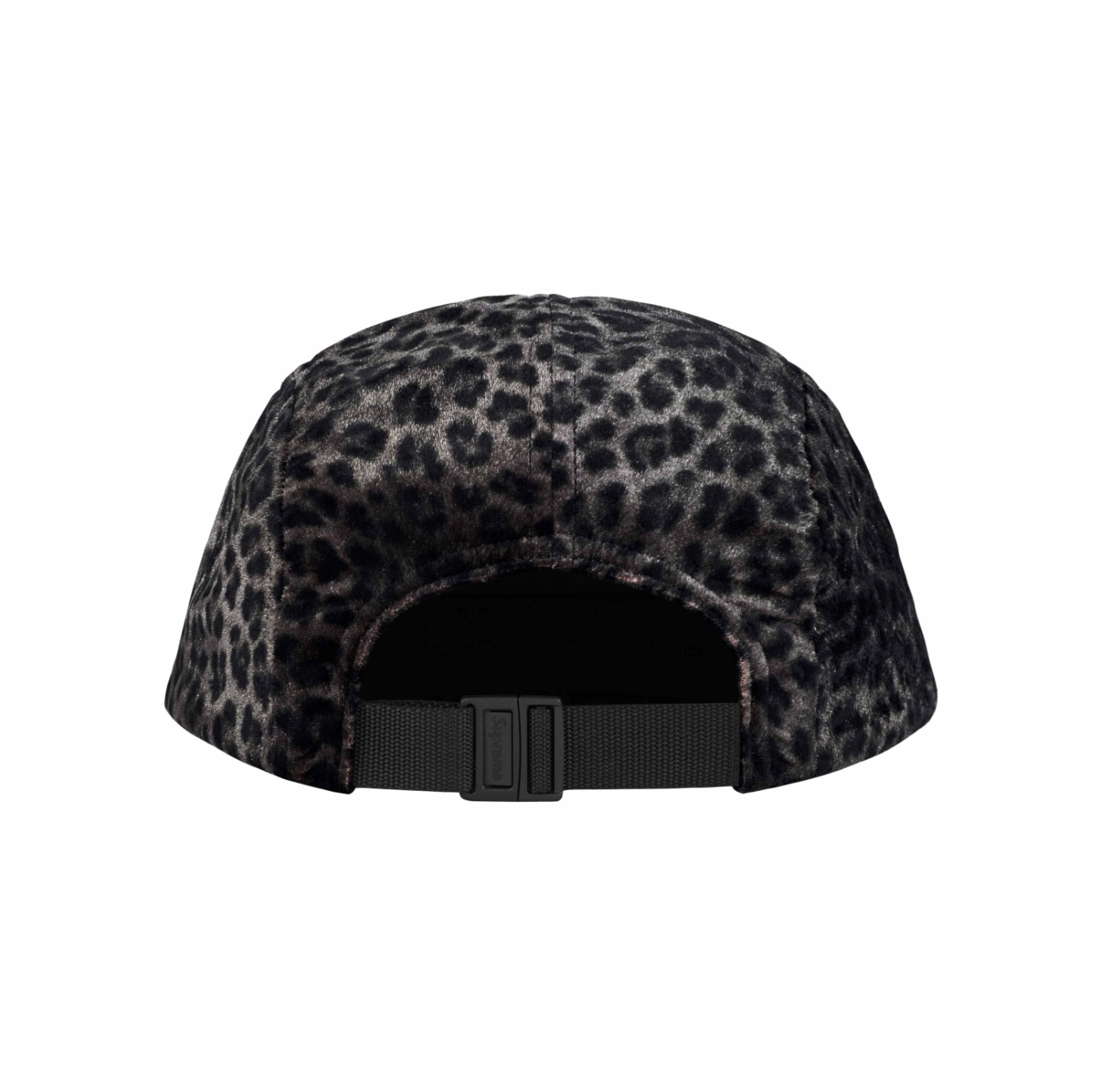 GORRA SUPREME LEOPARD VELVET CAMP