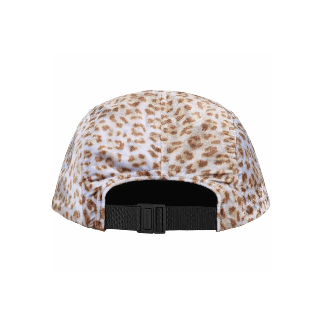 GORRA SUPREME LEOPARD VELVET CAMP
