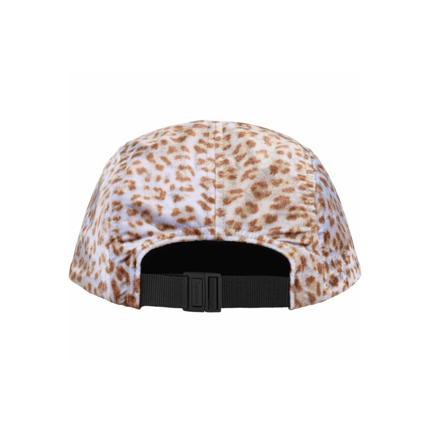 GORRA SUPREME LEOPARD VELVET CAMP