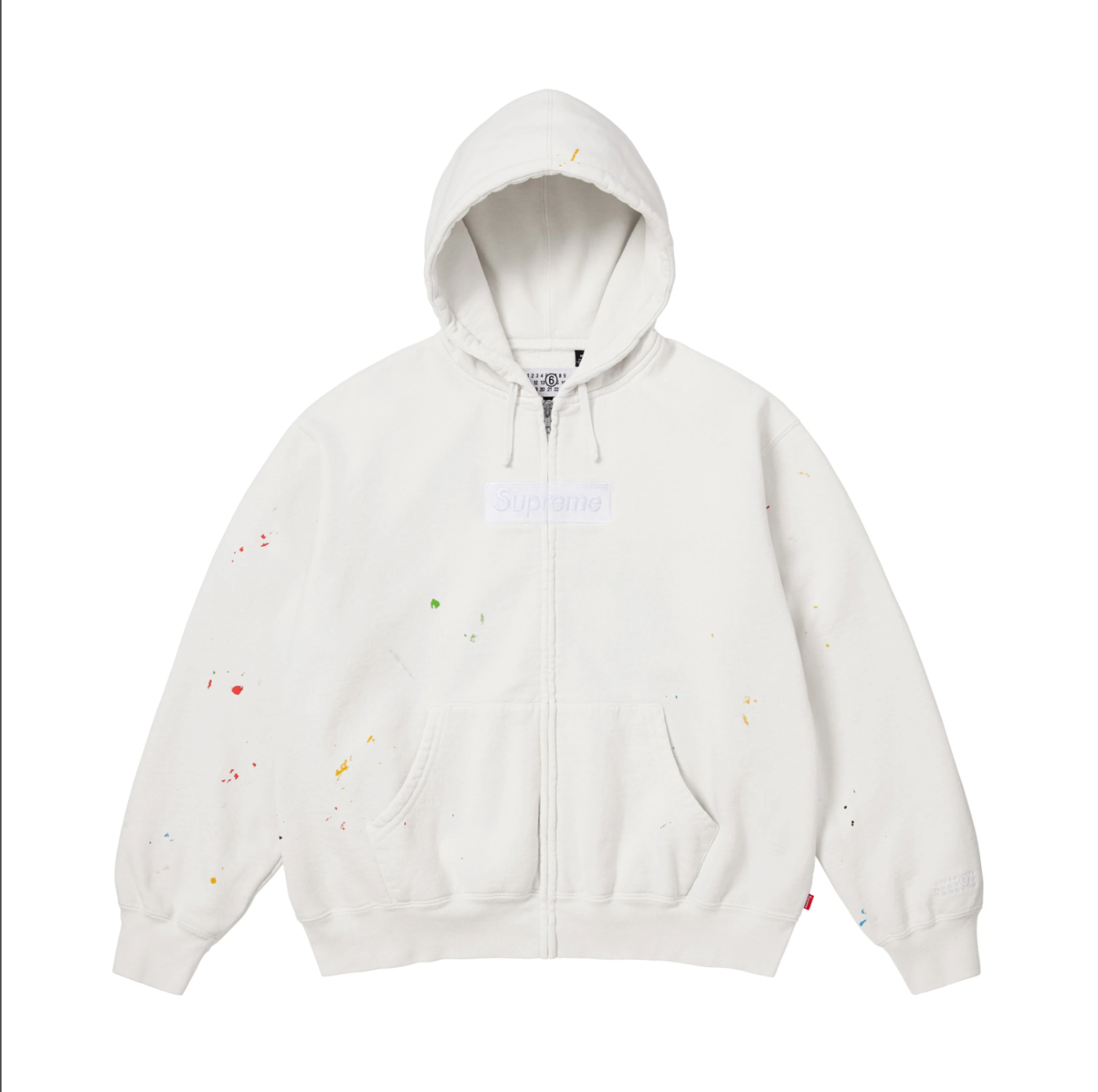 HOODIE ZIPPER SUPREME X MAISON MARGIELA