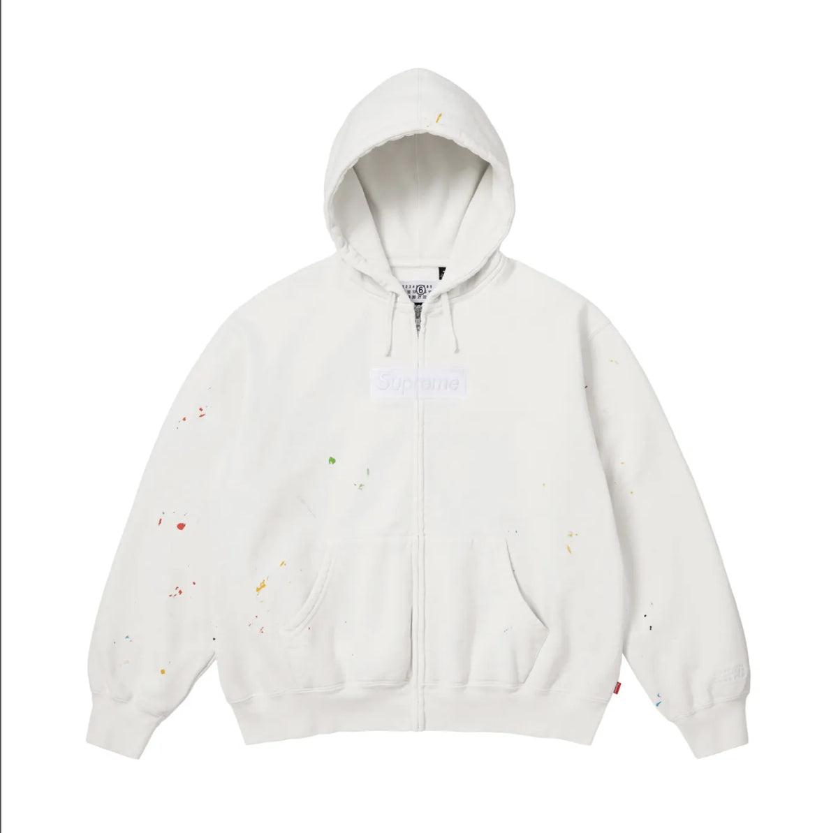 HOODIE ZIPPER SUPREME X MAISON MARGIELA