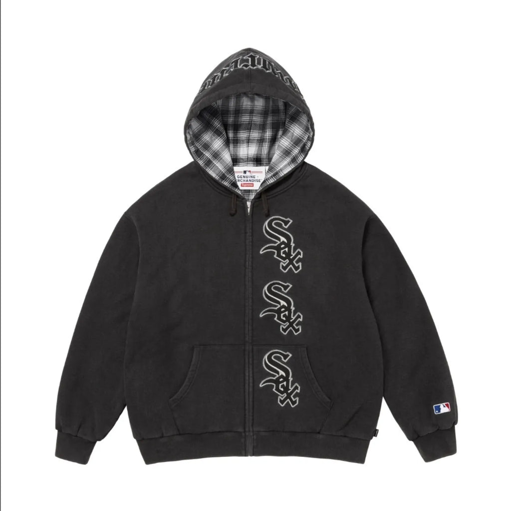 HOODIE ZIPPER SUPREME CHICAGO WHITE SOX