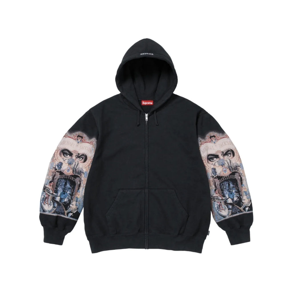 HOODIE ZIPPER SUPREME X MICHAEL JACKSON