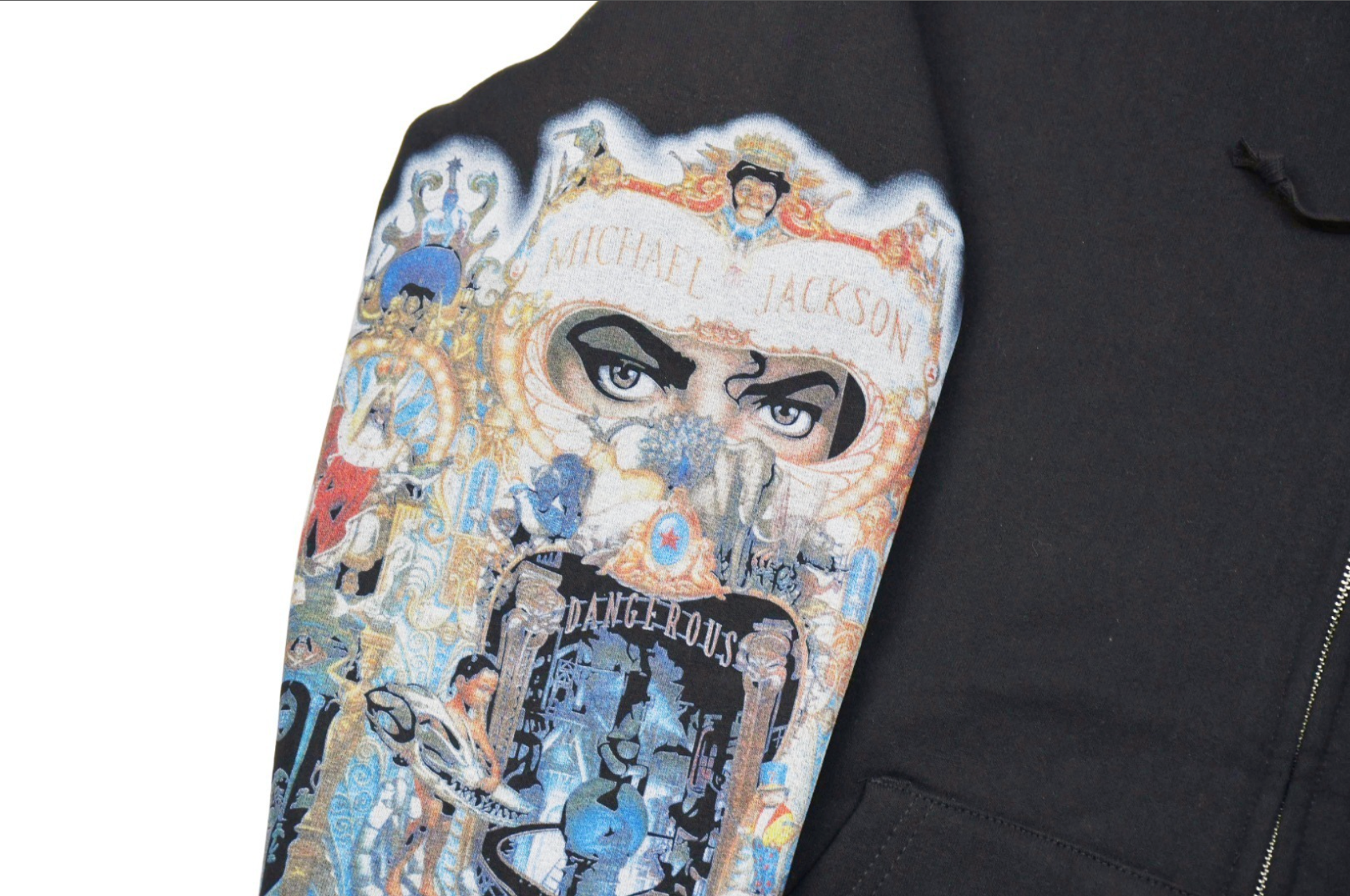 HOODIE ZIPPER SUPREME X MICHAEL JACKSON