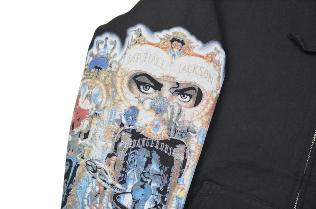 HOODIE ZIPPER SUPREME X MICHAEL JACKSON