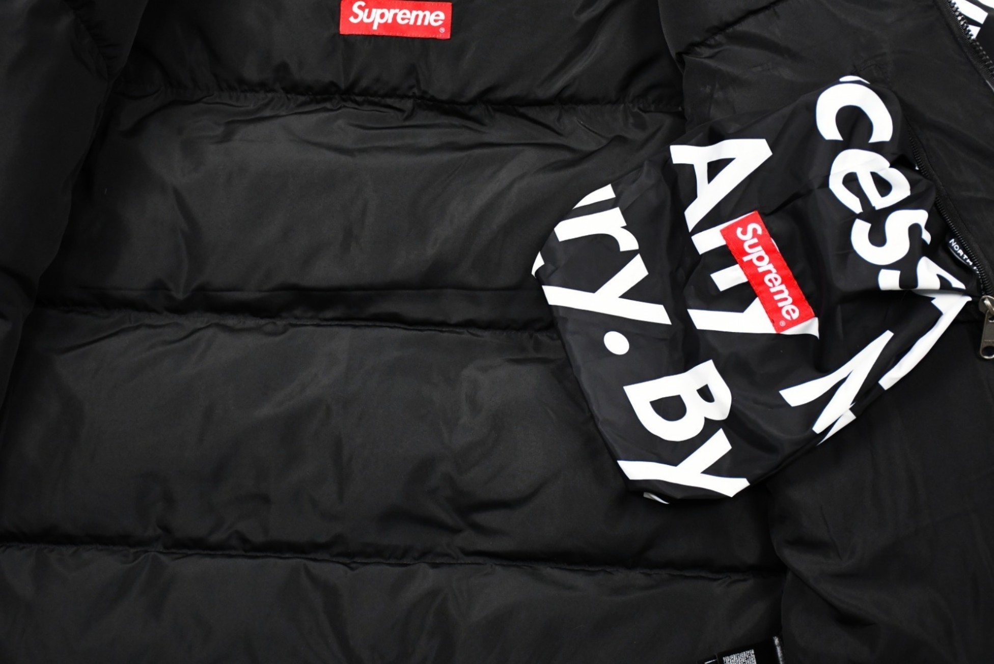 HOODIE PUFFER SUPREME X NORTH FACE