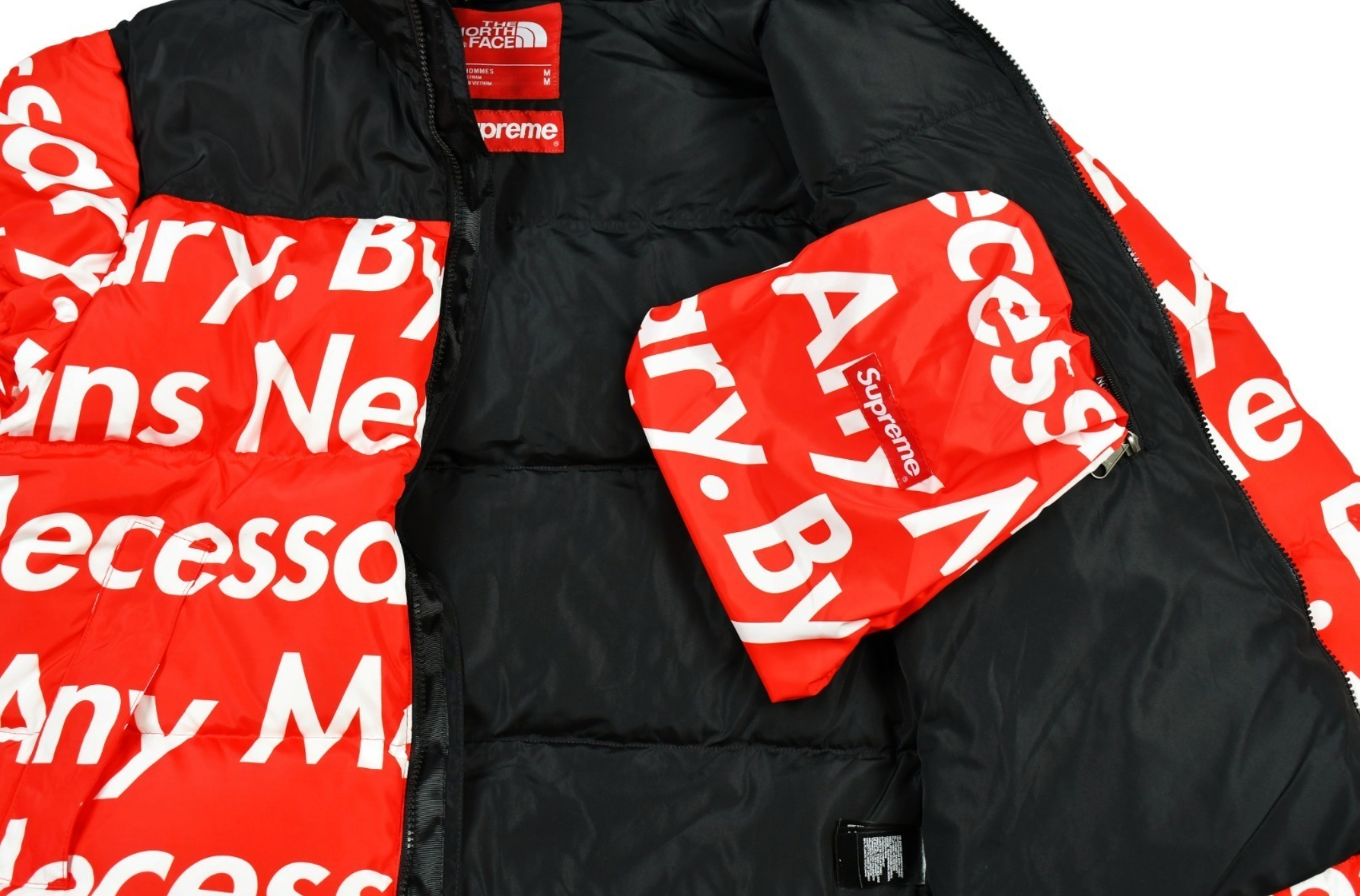 HOODIE PUFFER SUPREME X NORTH FACE