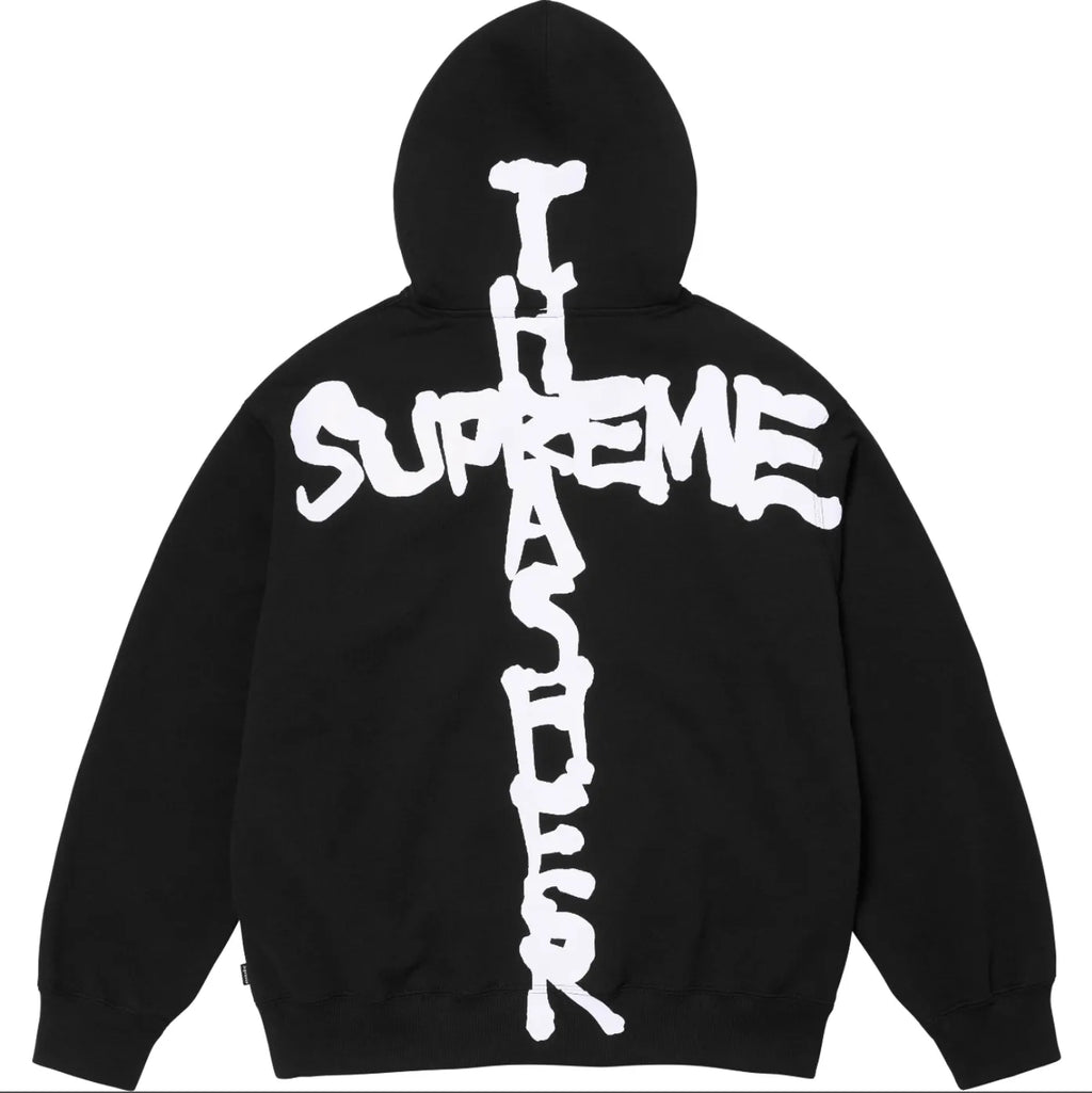 HOODIE ZIPPER SUPREME X THRASHER
