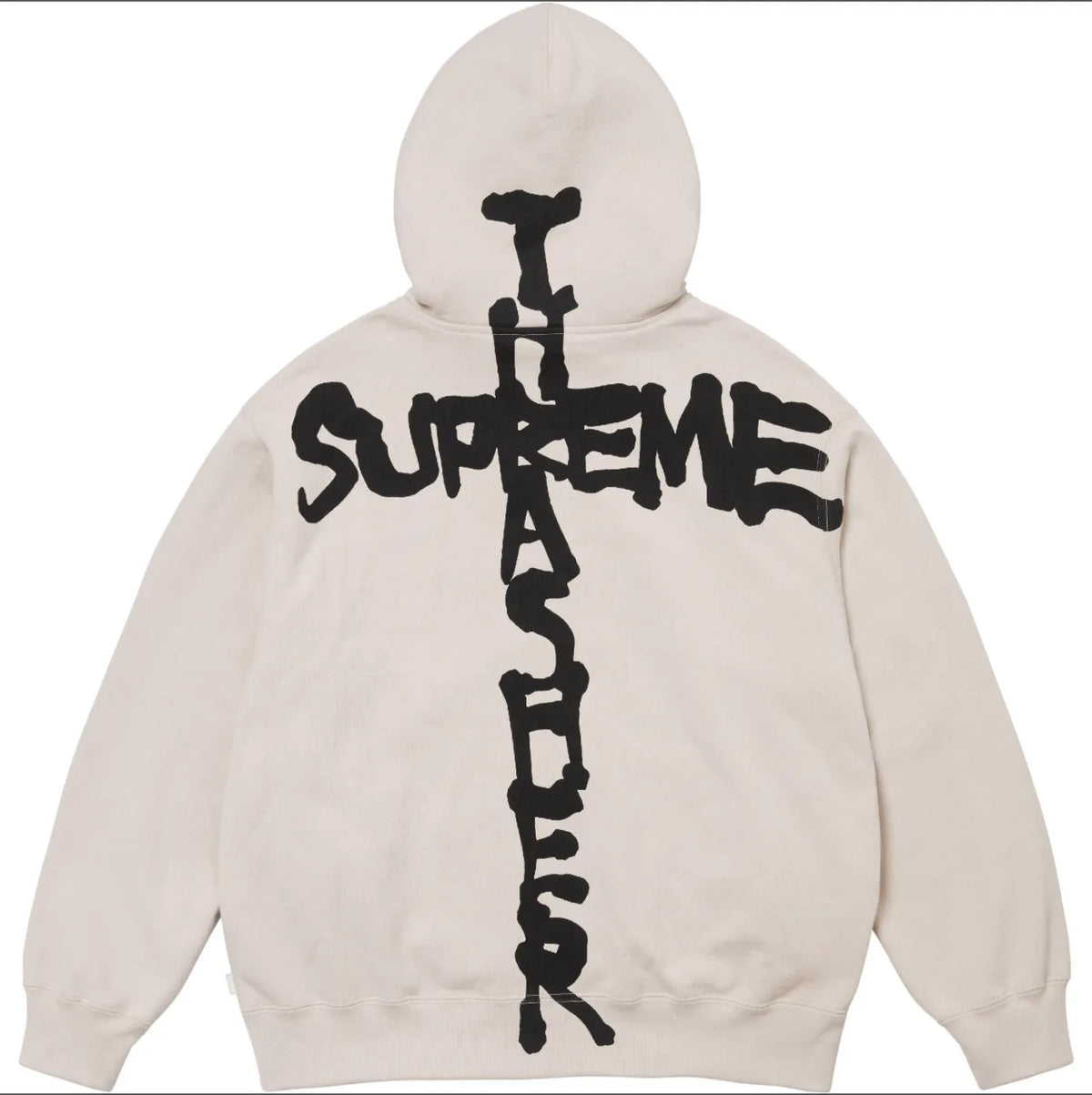 HOODIE ZIPPER SUPREME X THRASHER