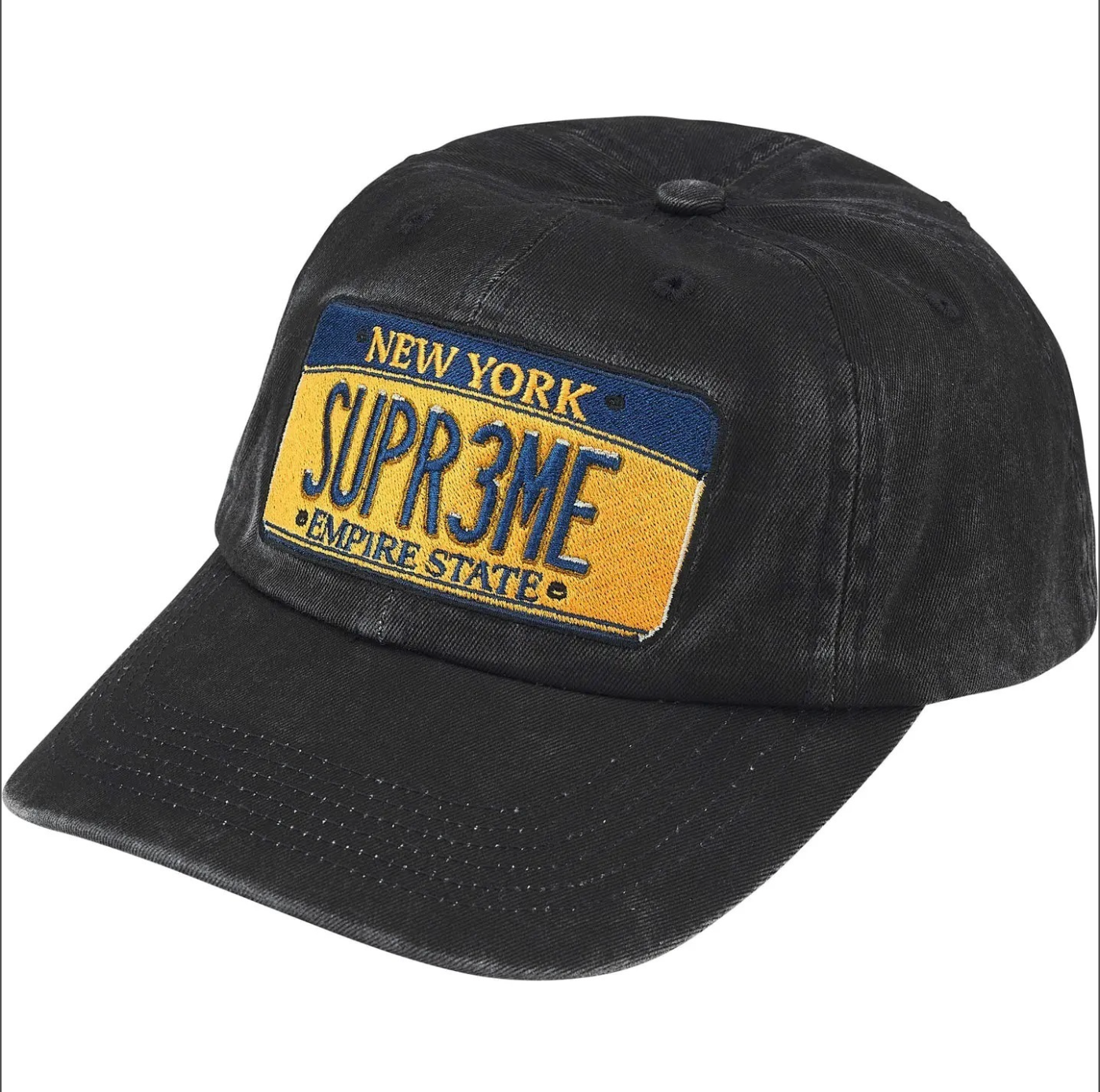 GORRA SUPREME LICENSE PLATE
