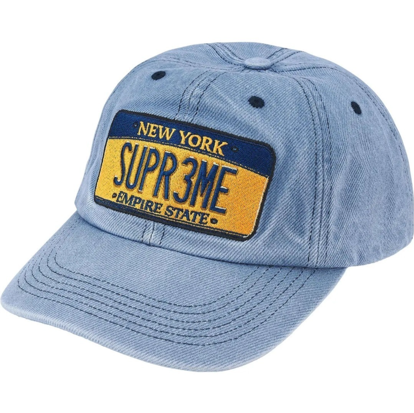 GORRA SUPREME LICENSE PLATE
