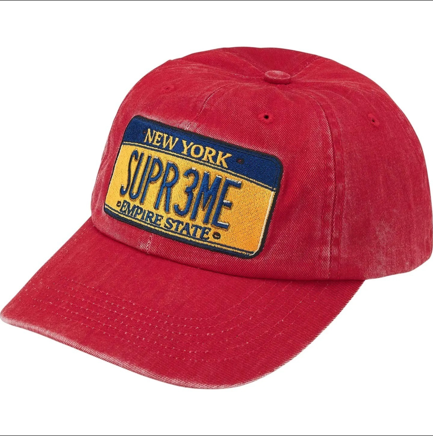 GORRA SUPREME LICENSE PLATE