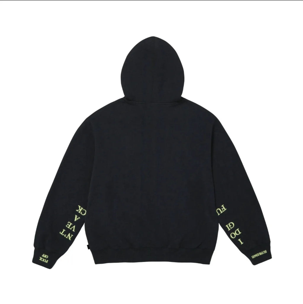HOODIE ZIPPER SUPREME F*CK OFF