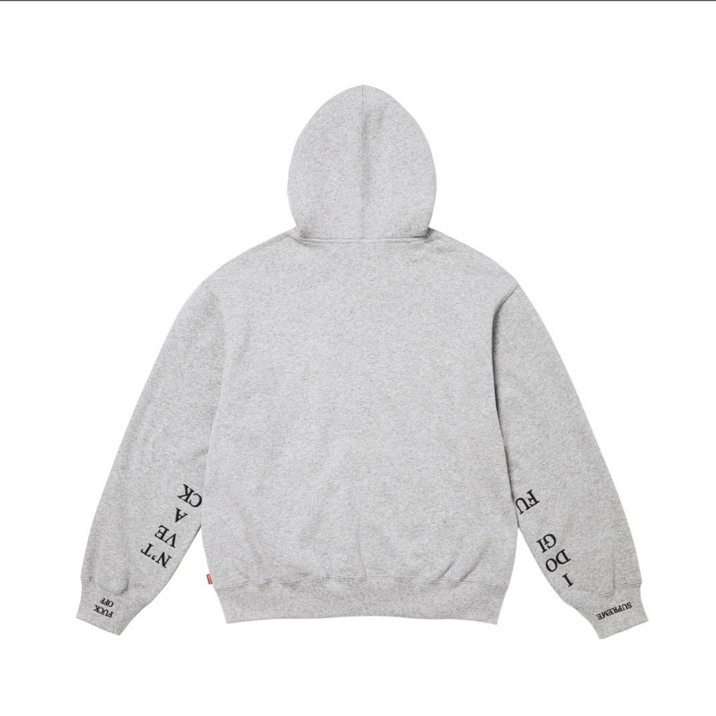 HOODIE ZIPPER SUPREME F*CK OFF