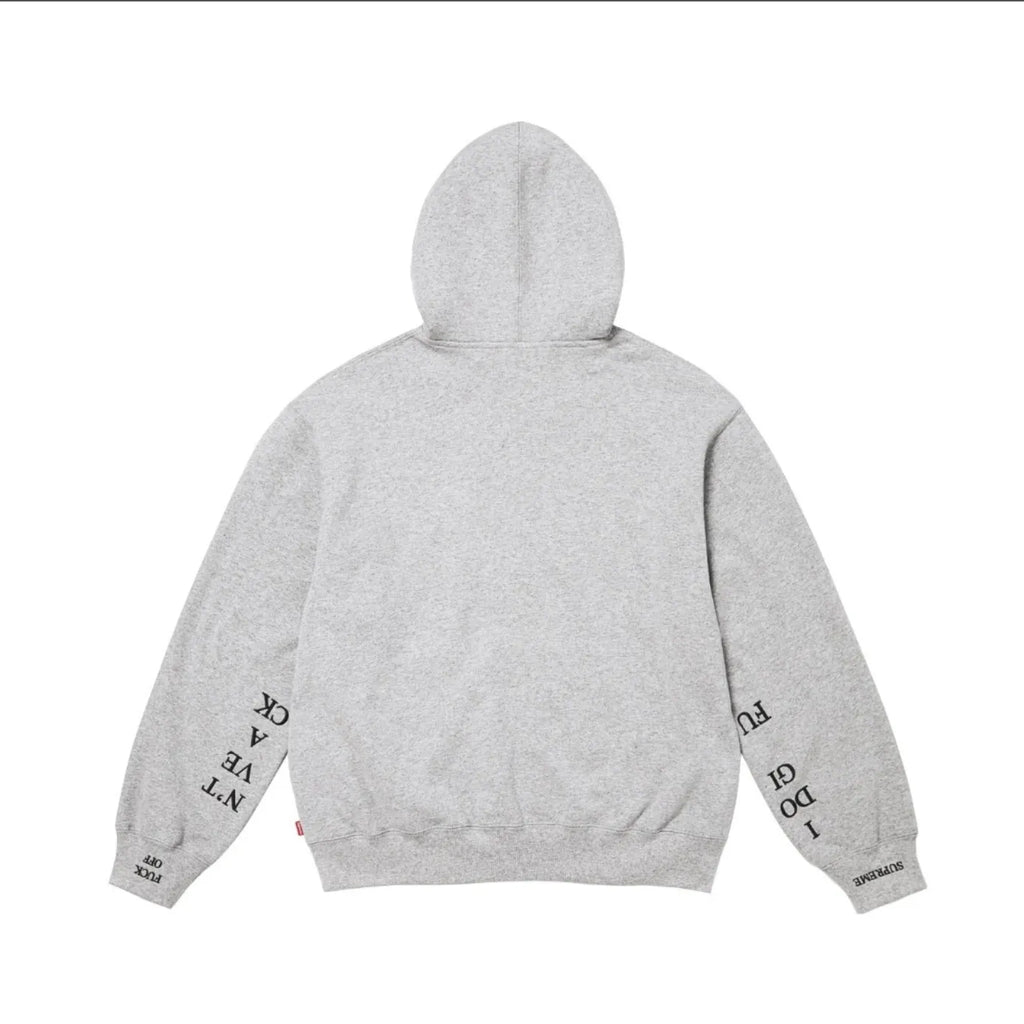 HOODIE ZIPPER SUPREME F*CK OFF