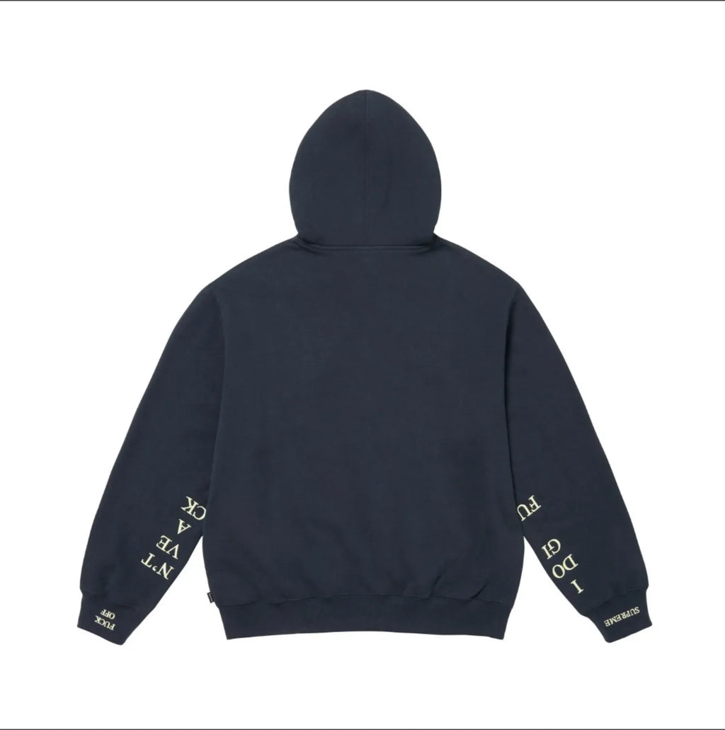 HOODIE ZIPPER SUPREME F*CK OFF