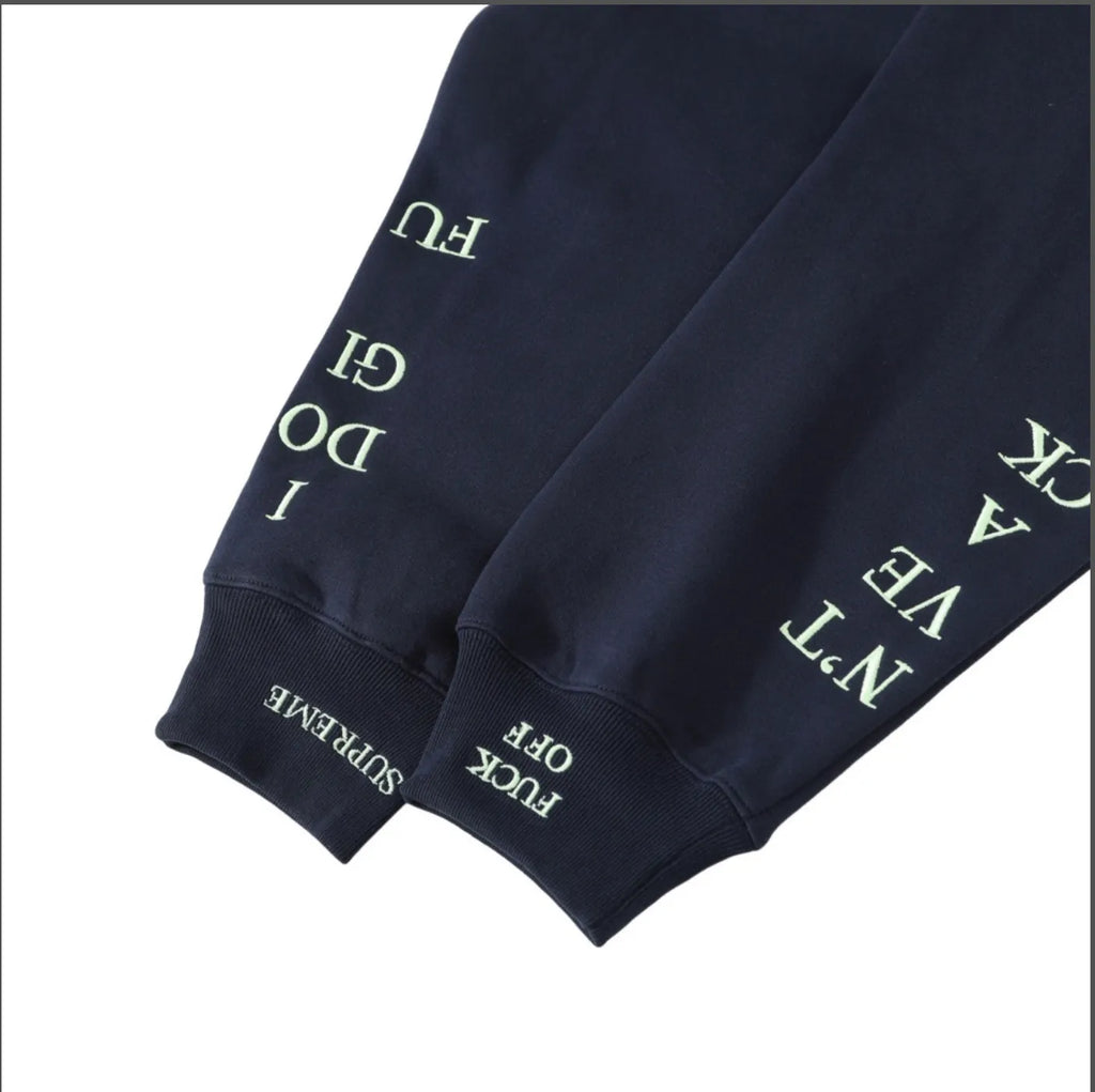 HOODIE ZIPPER SUPREME F*CK OFF