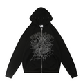 HOODIE ZIPPER SP5DER OG WEB