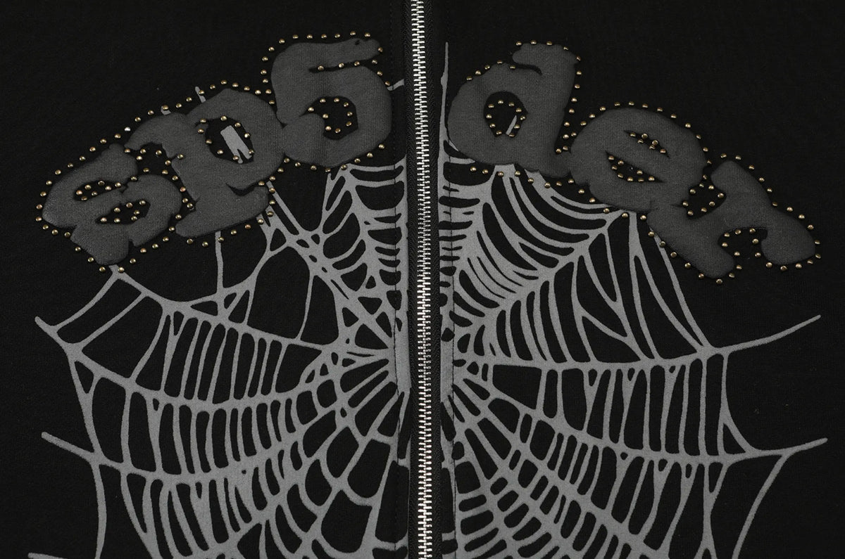 HOODIE ZIPPER SP5DER OG WEB