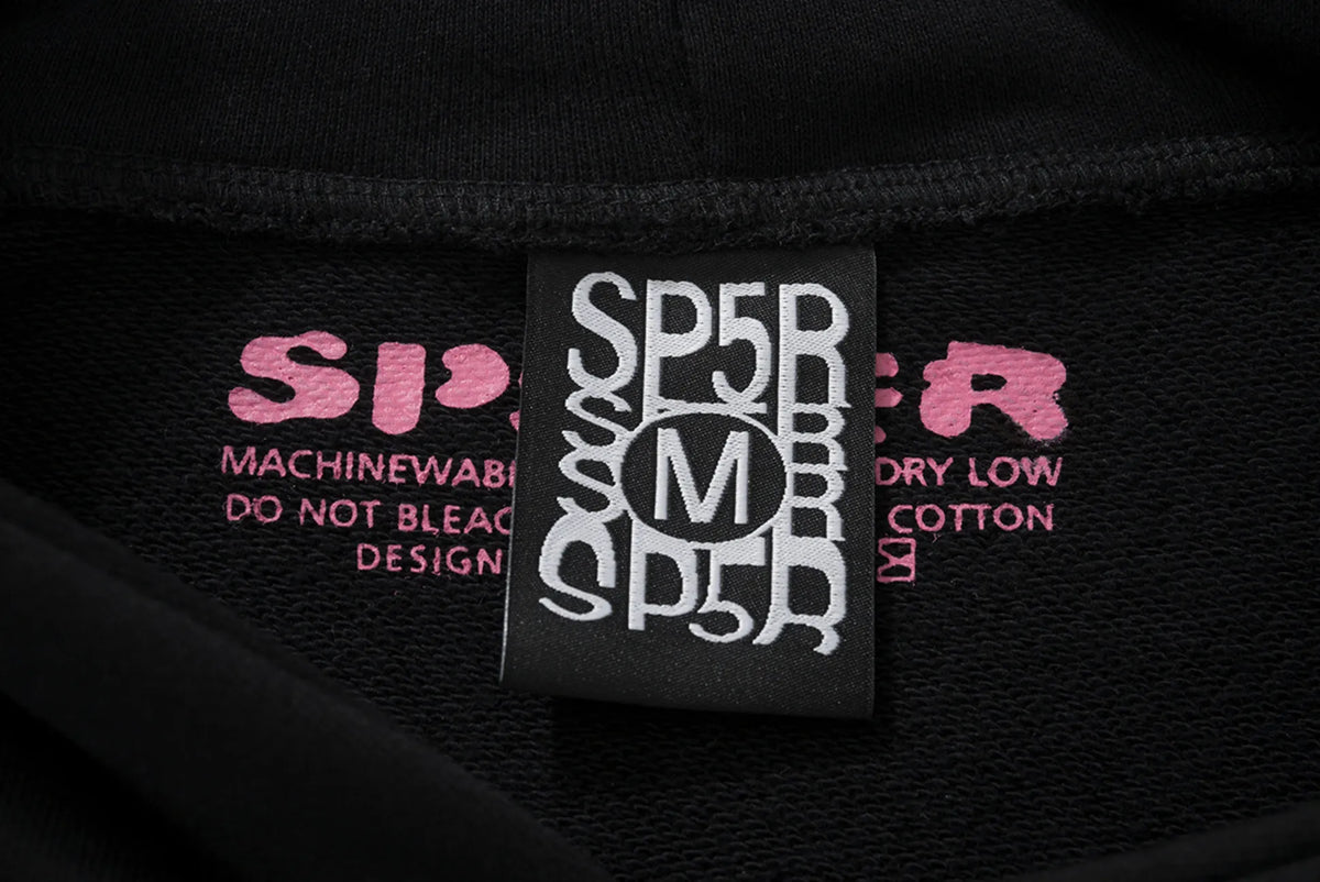 HOODIE SP5DER PINK