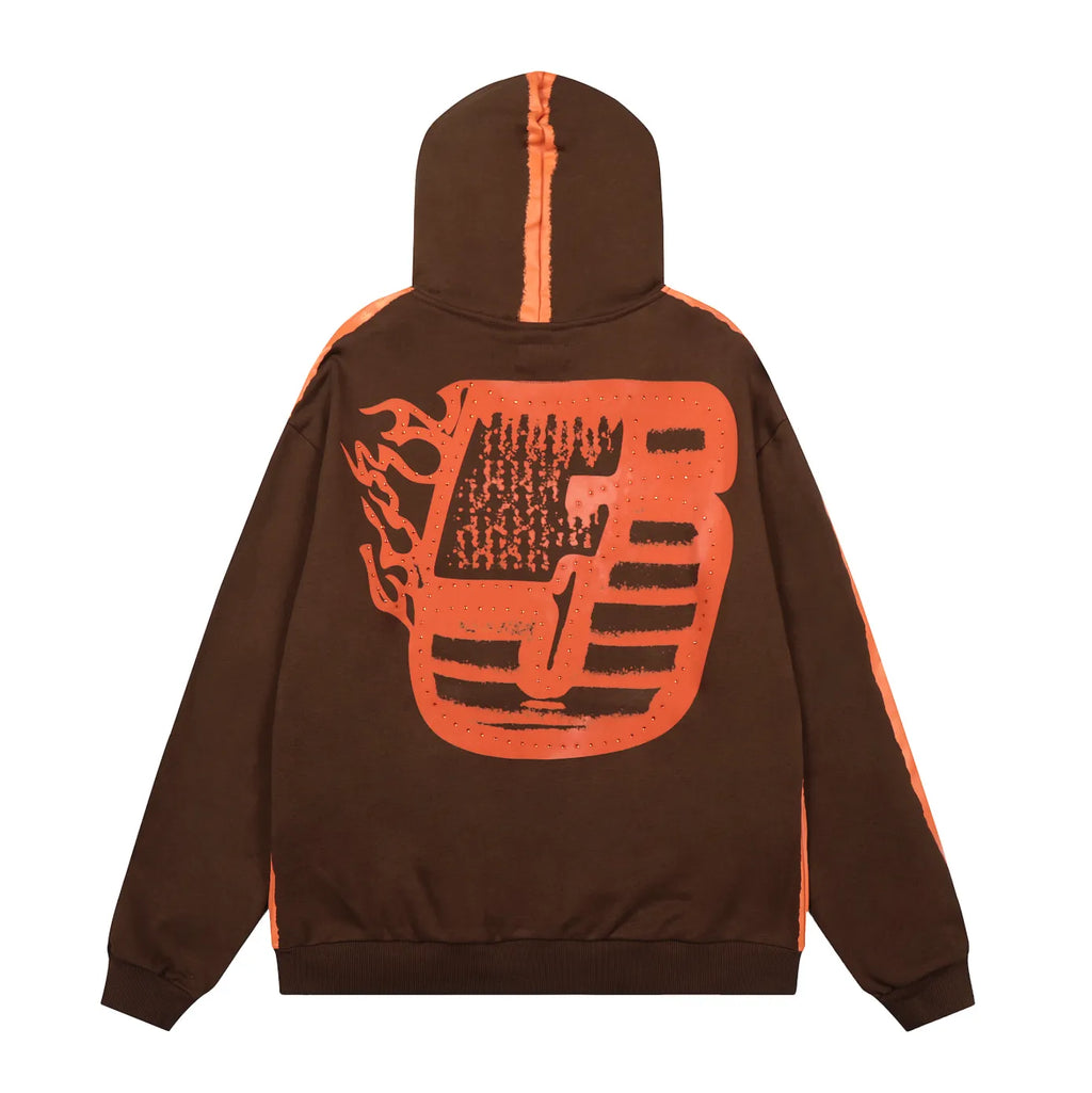 HOODIE SP5DER SCREAMING EAGLE