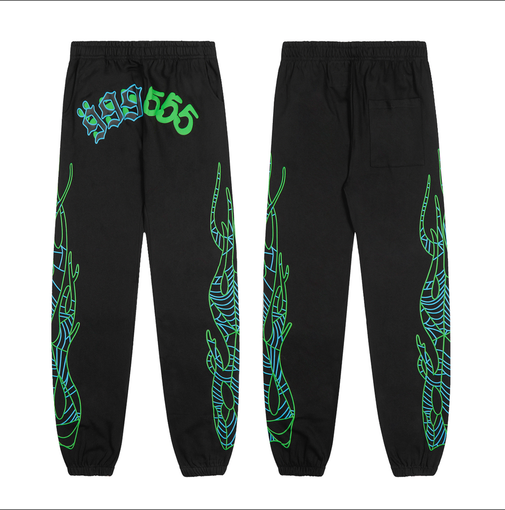 PANTS SP5DER X JUICE WRLD 999
