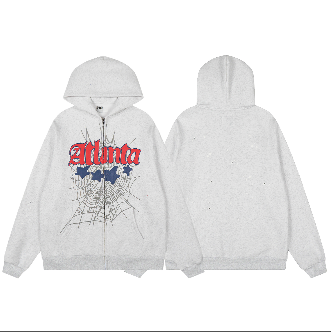 HOODIE ZIPPER SP5DER ATLANTA