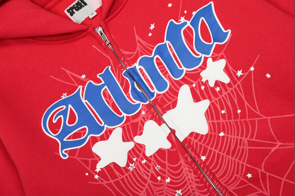 HOODIE ZIPPER SP5DER ATLANTA