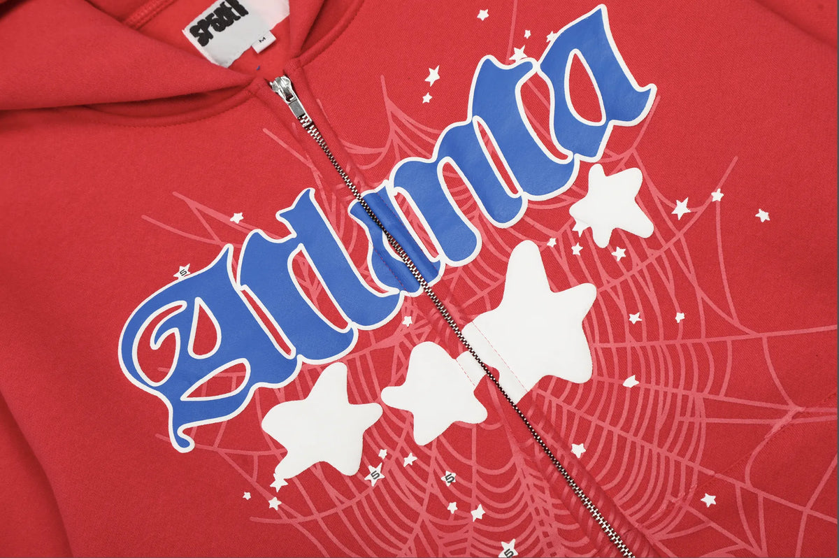 HOODIE ZIPPER SP5DER ATLANTA