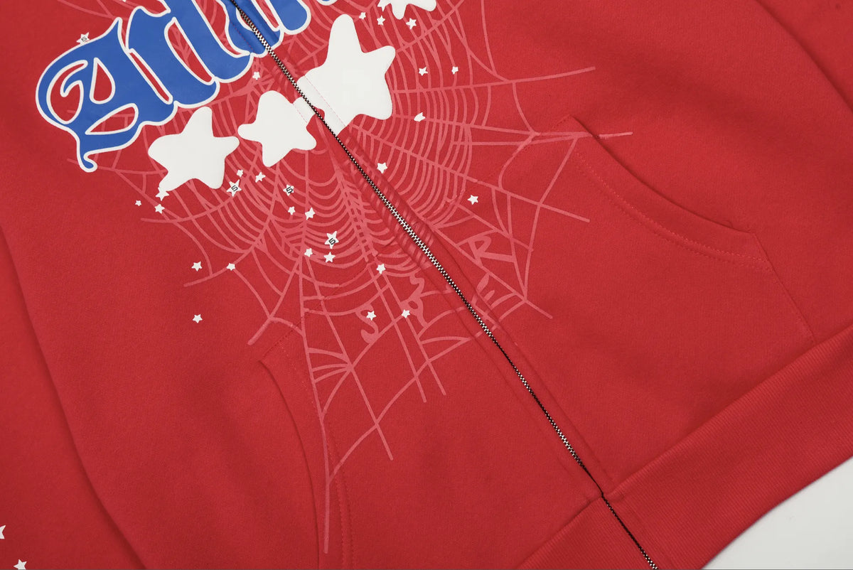 HOODIE ZIPPER SP5DER ATLANTA