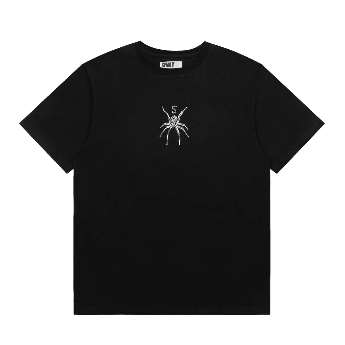 PLAYERA SP5DER RHINESTONE