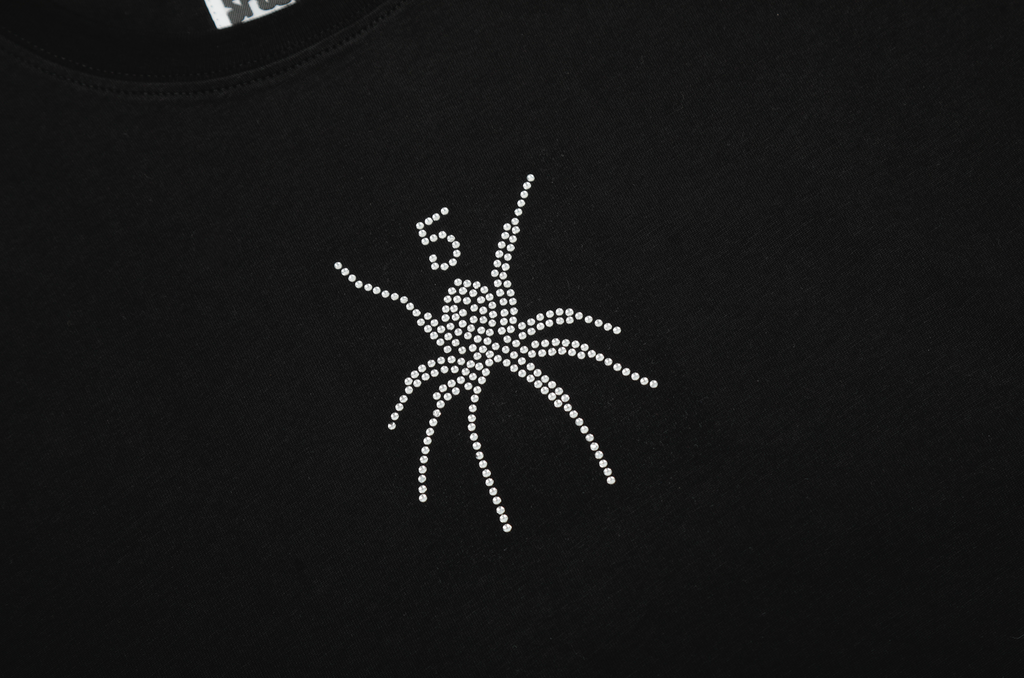 PLAYERA SP5DER RHINESTONE