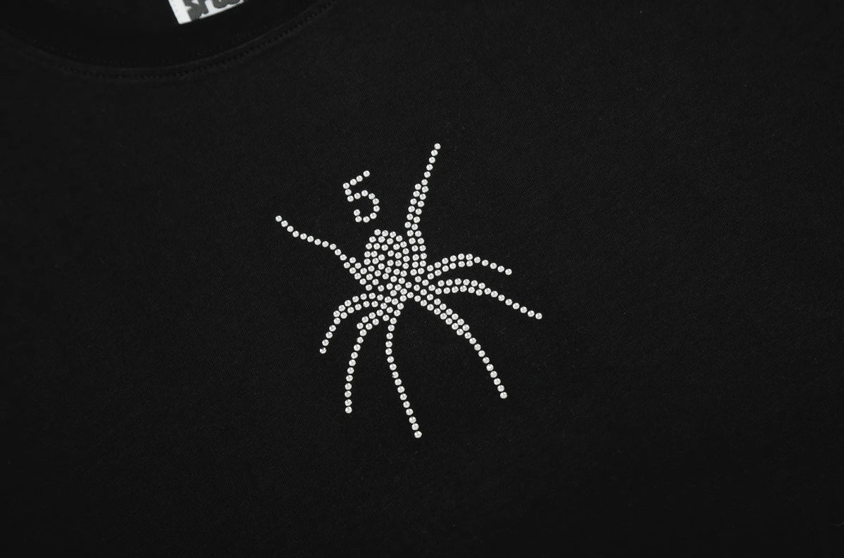 PLAYERA SP5DER RHINESTONE
