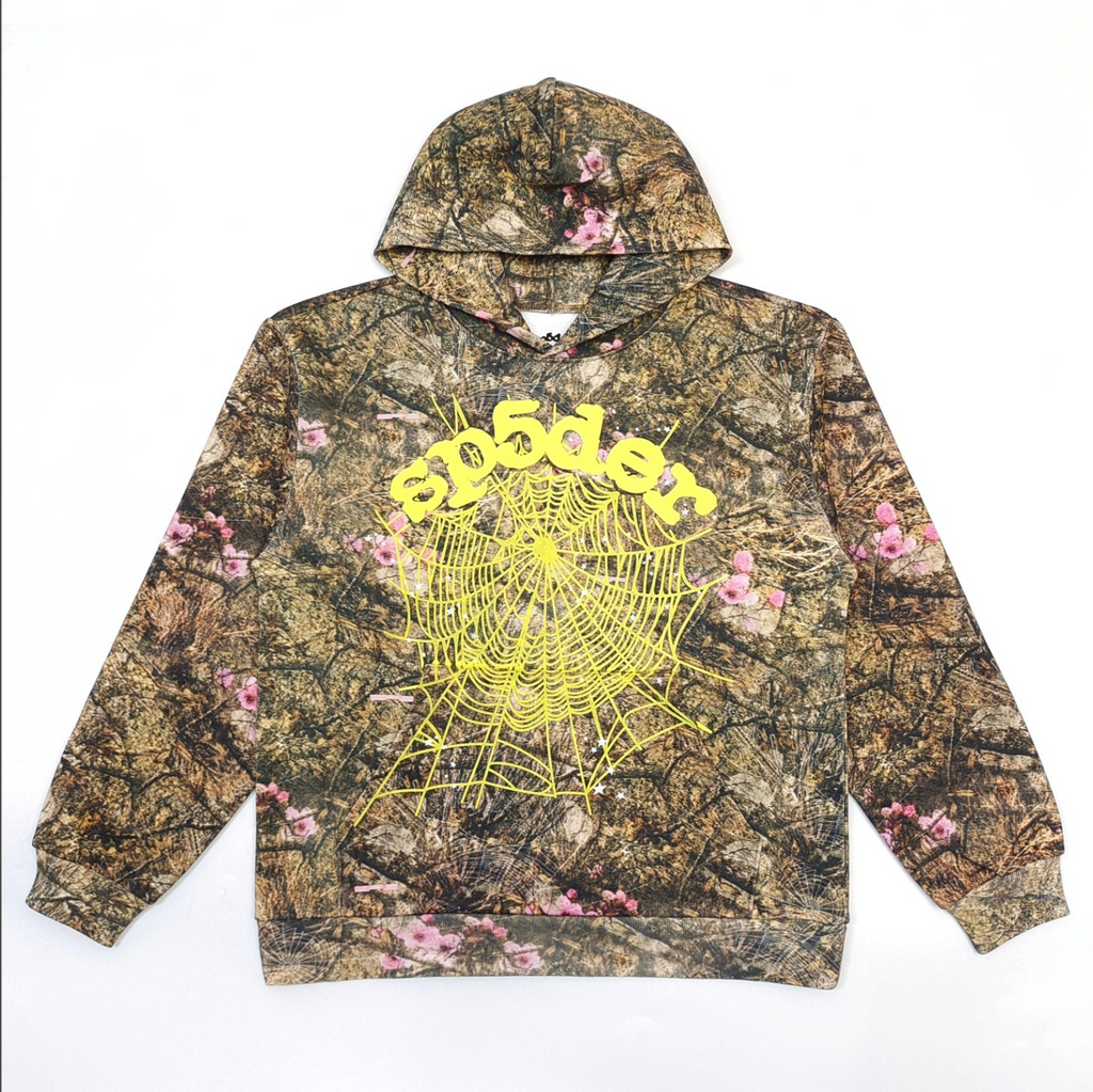 HOODIE SP5DER CAMO