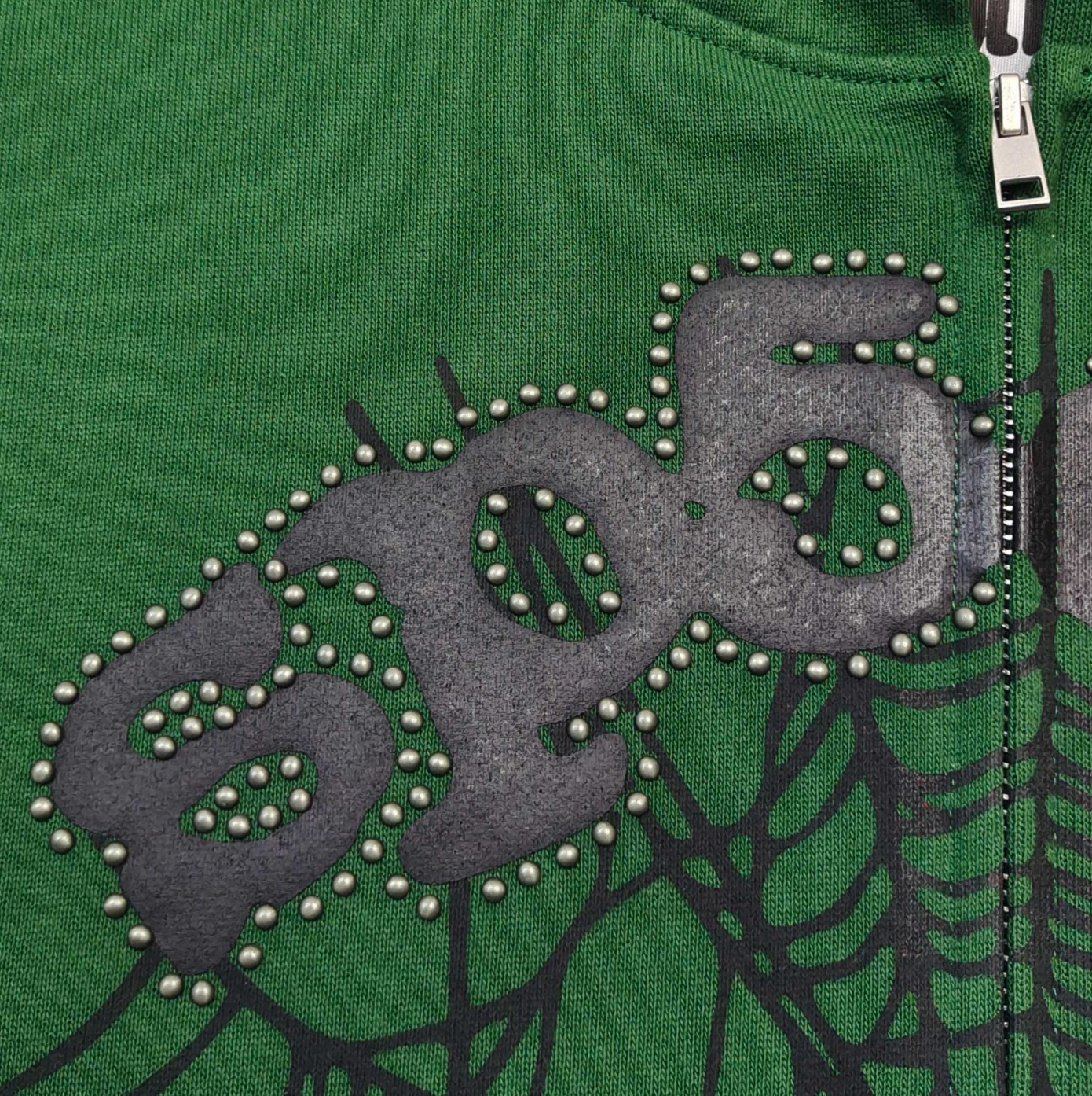 HOODIE ZIPPER SP5DER OG WEB