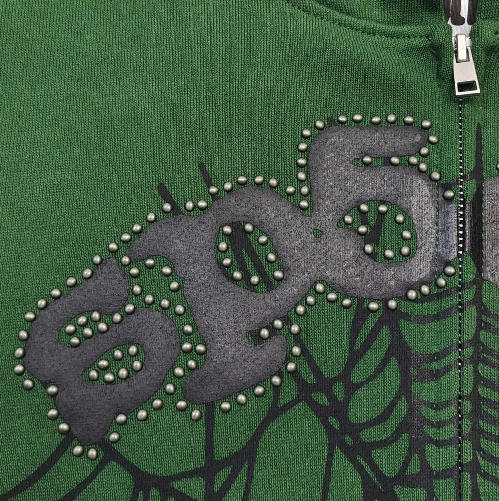 HOODIE ZIPPER SP5DER OG WEB