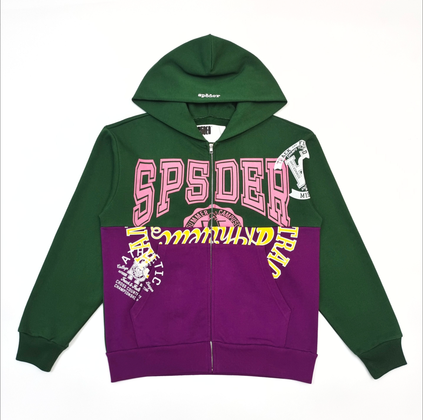 HOODIE ZIPPER SP5DER CAMPERS FIELD