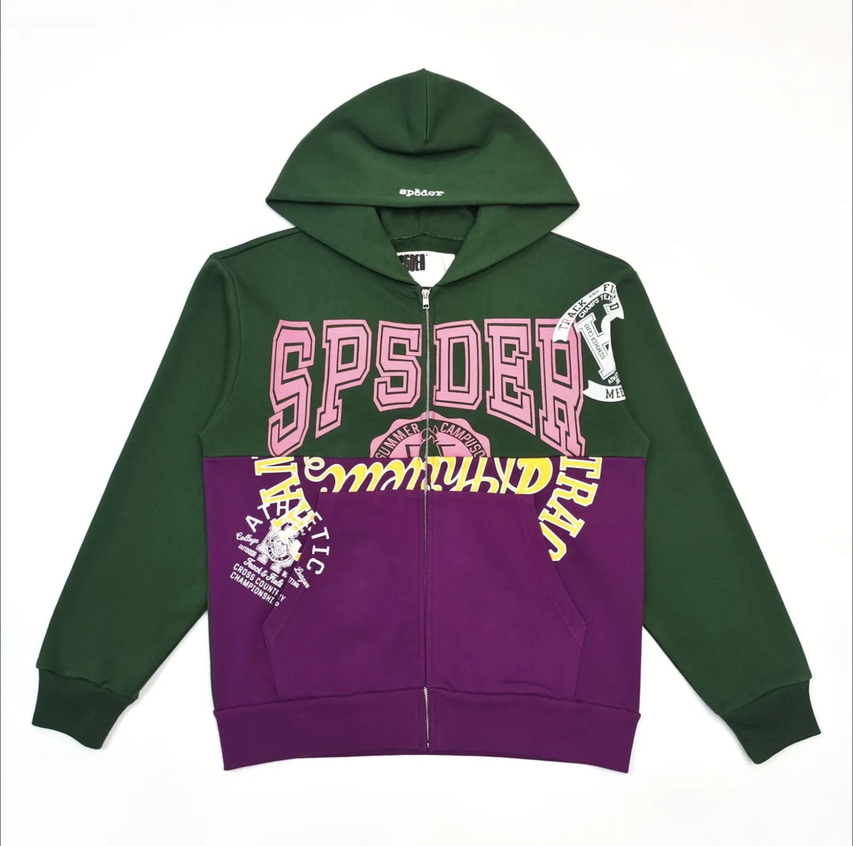 HOODIE ZIPPER SP5DER CAMPERS FIELD