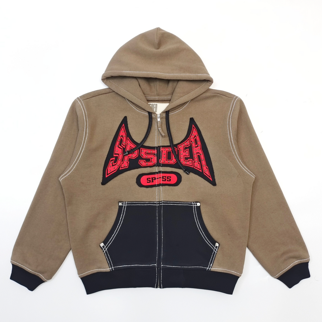 HOODIE ZIPPER SP5DER T&F
