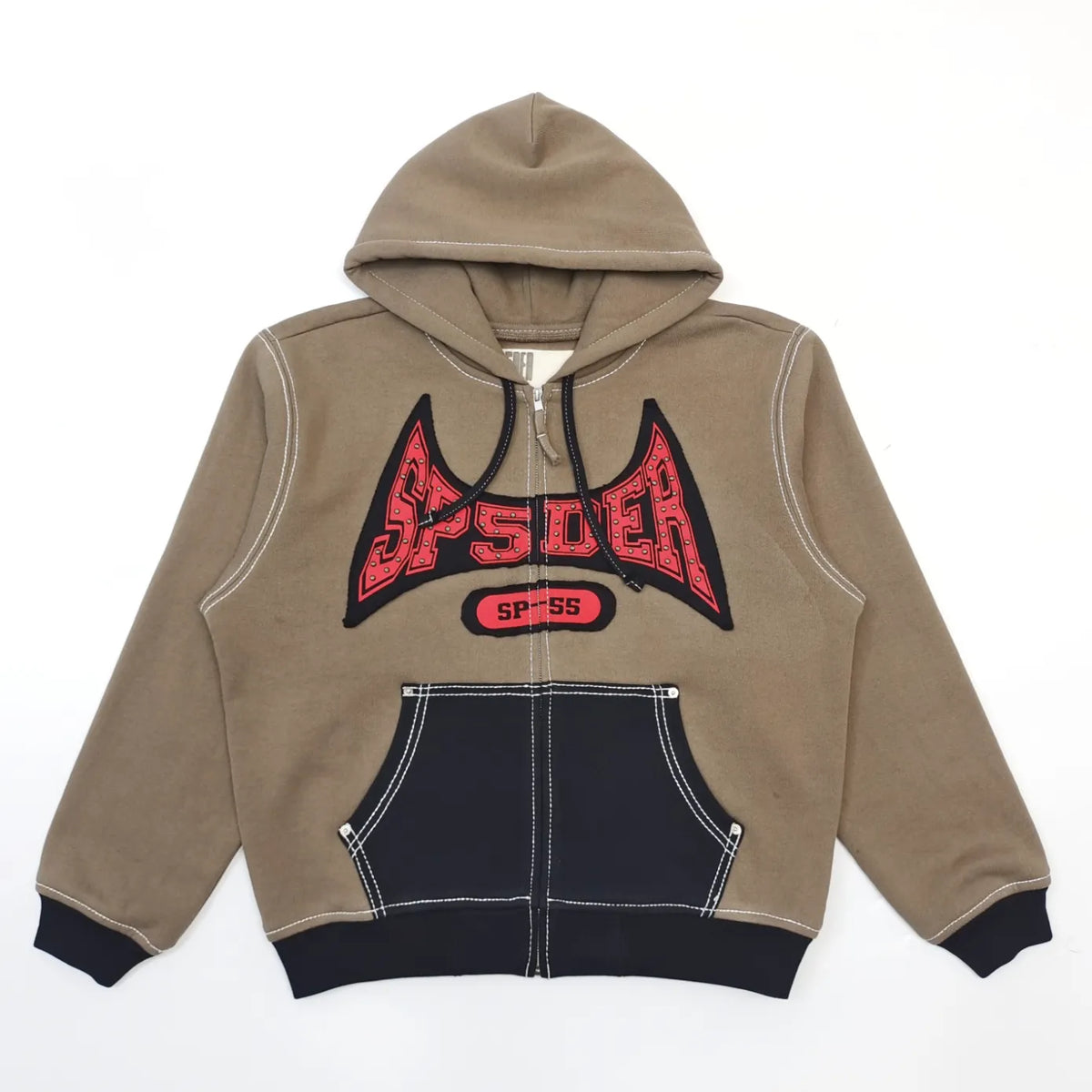 HOODIE ZIPPER SP5DER T&F