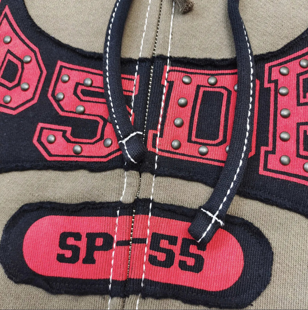 HOODIE ZIPPER SP5DER T&F