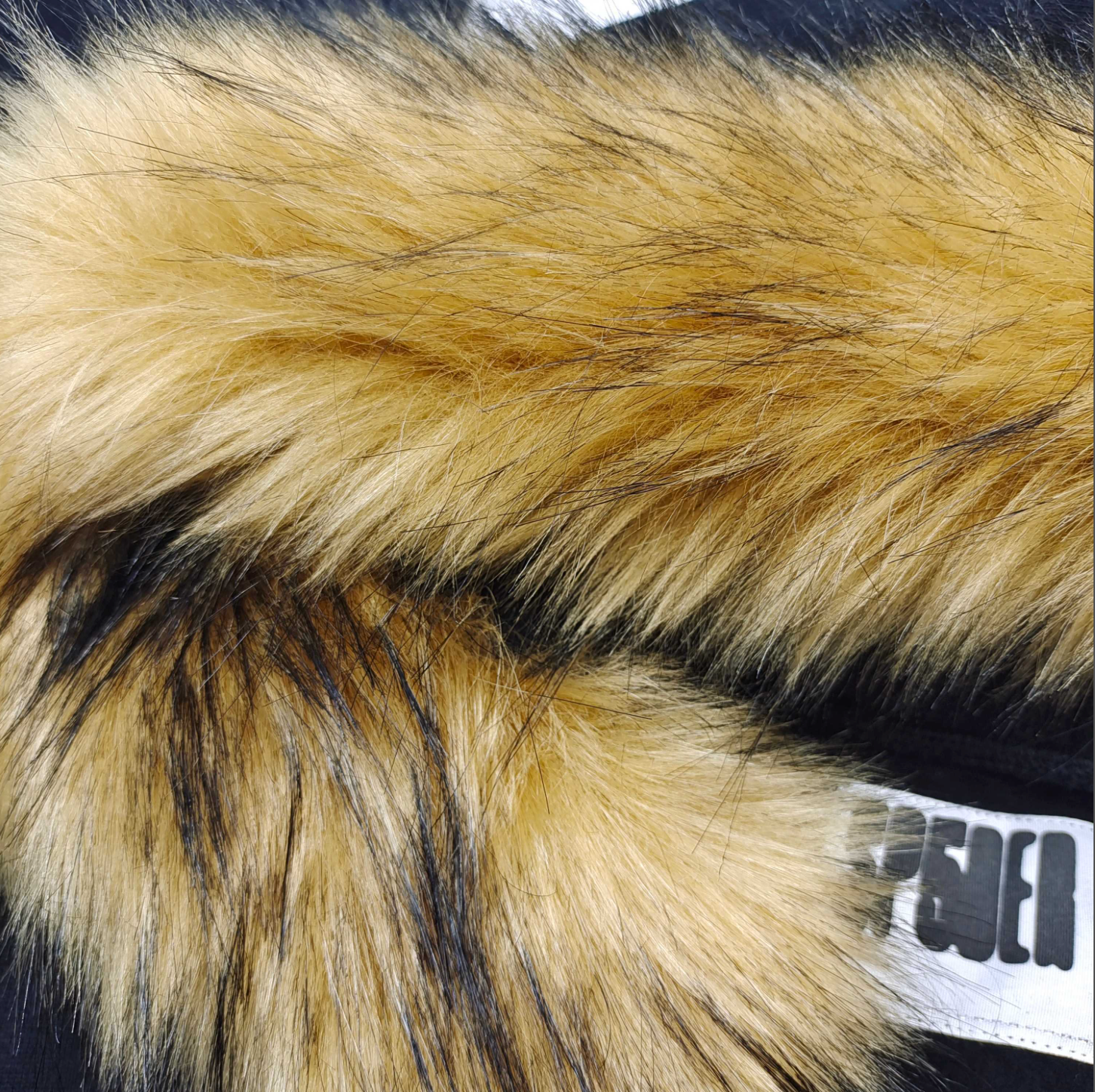 HOODIE ZIPPER SP5DER FAUX-FUR