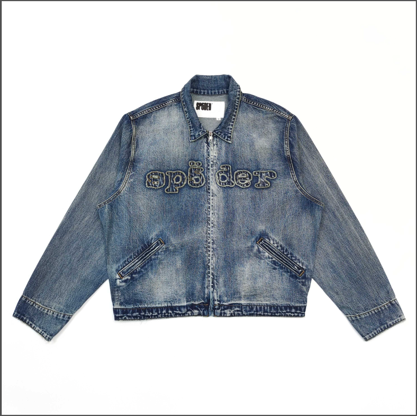 JACKET SP5DER DENIM WORK