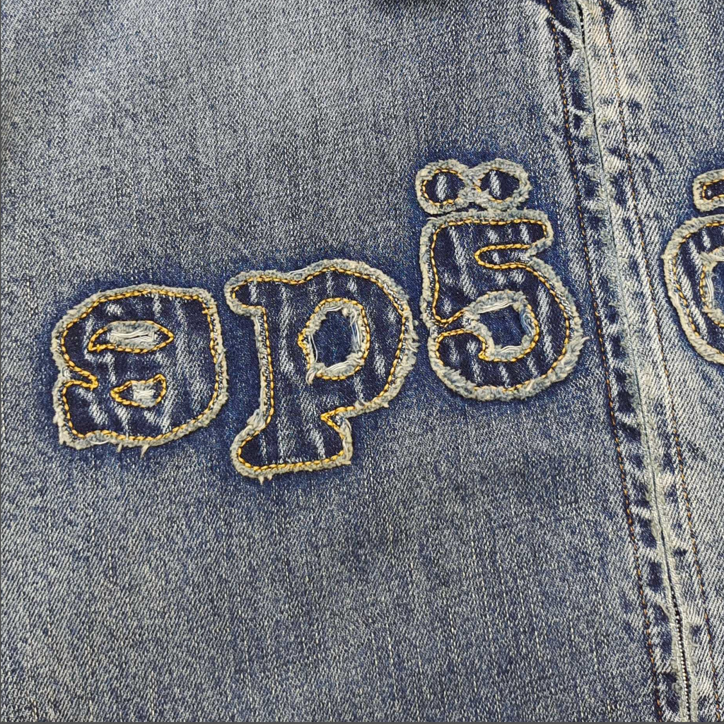 JACKET SP5DER DENIM WORK