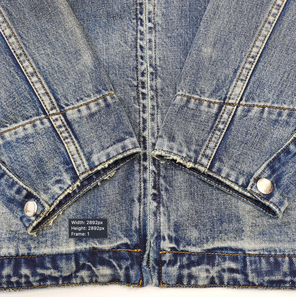 JACKET SP5DER DENIM WORK