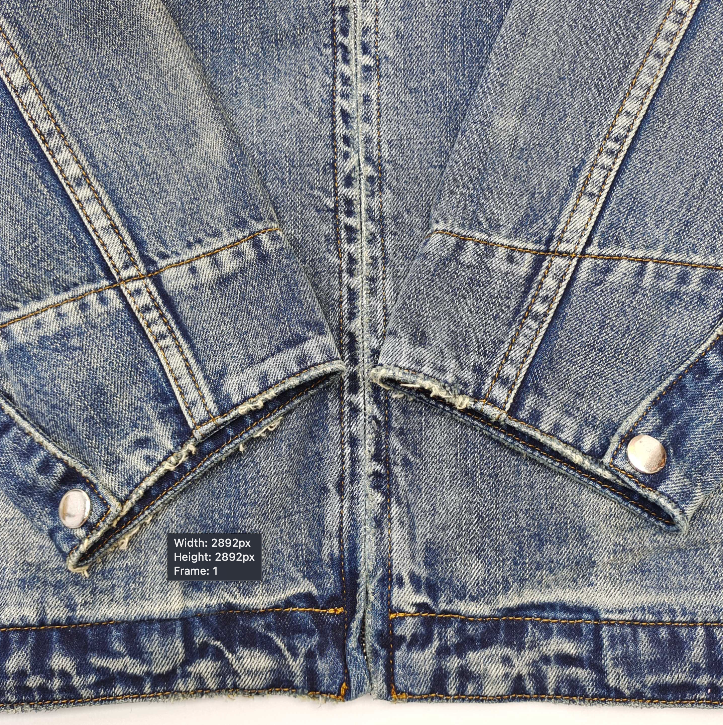 JACKET SP5DER DENIM WORK