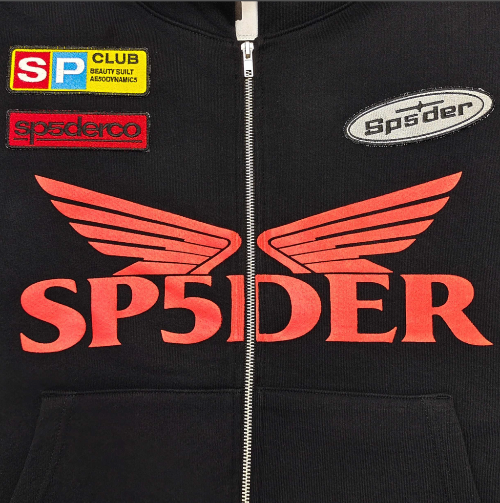 HOODIE ZIPPER SP5DER GT